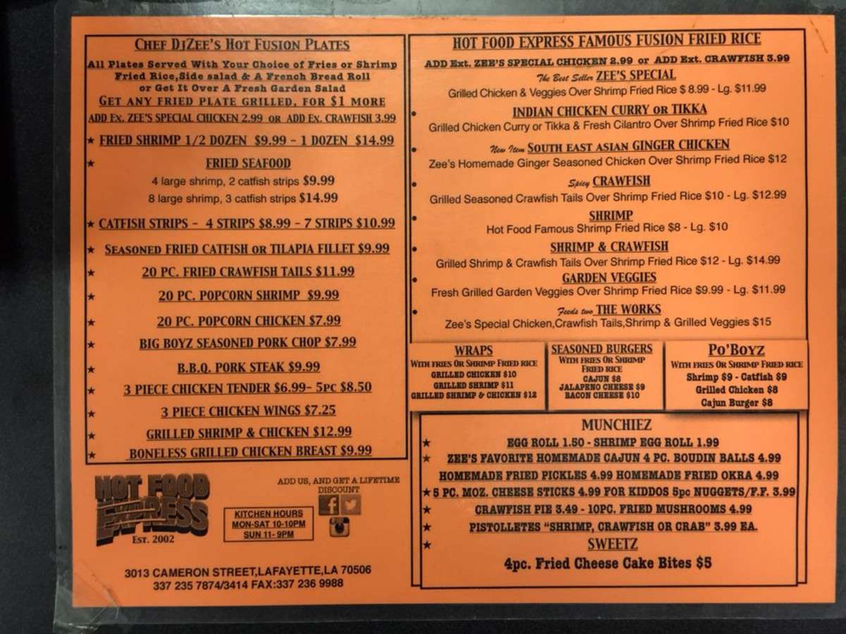 Chuck Doucet's photo for Hot Food Express